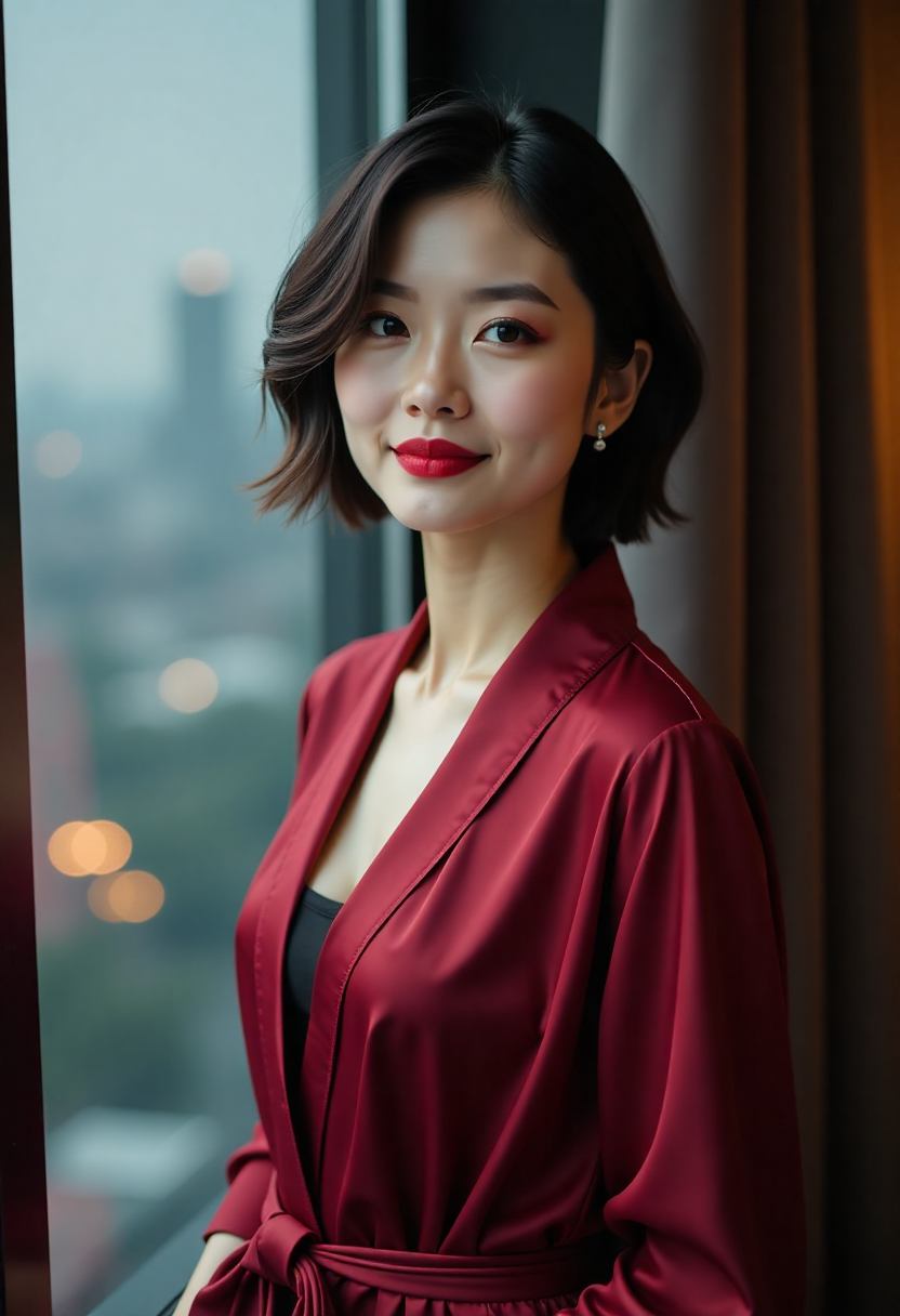 二楼靠窗